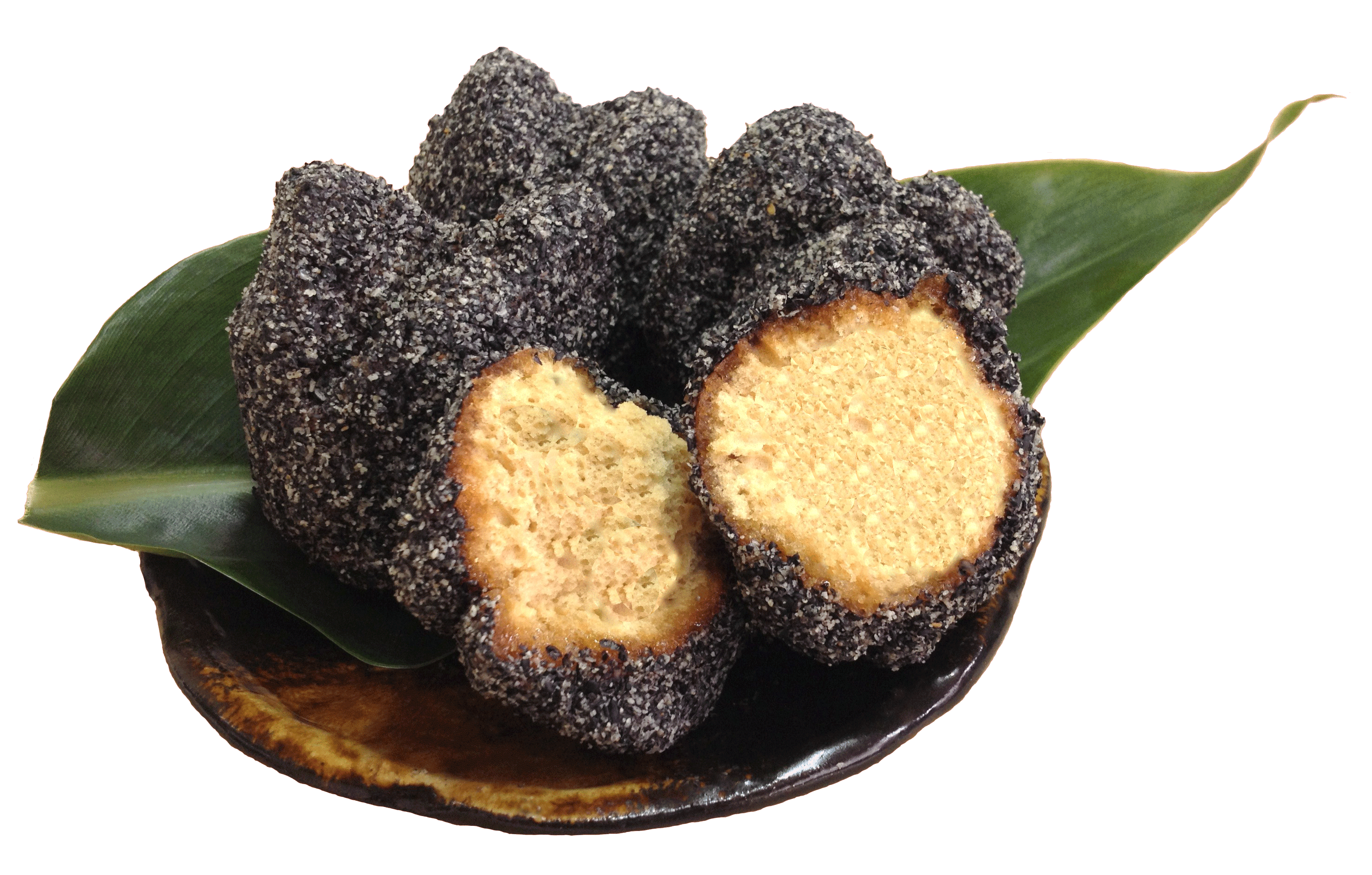 和 琉球 黒ごまきな粉のサーターアンダギー 琉球菓子処琉宮