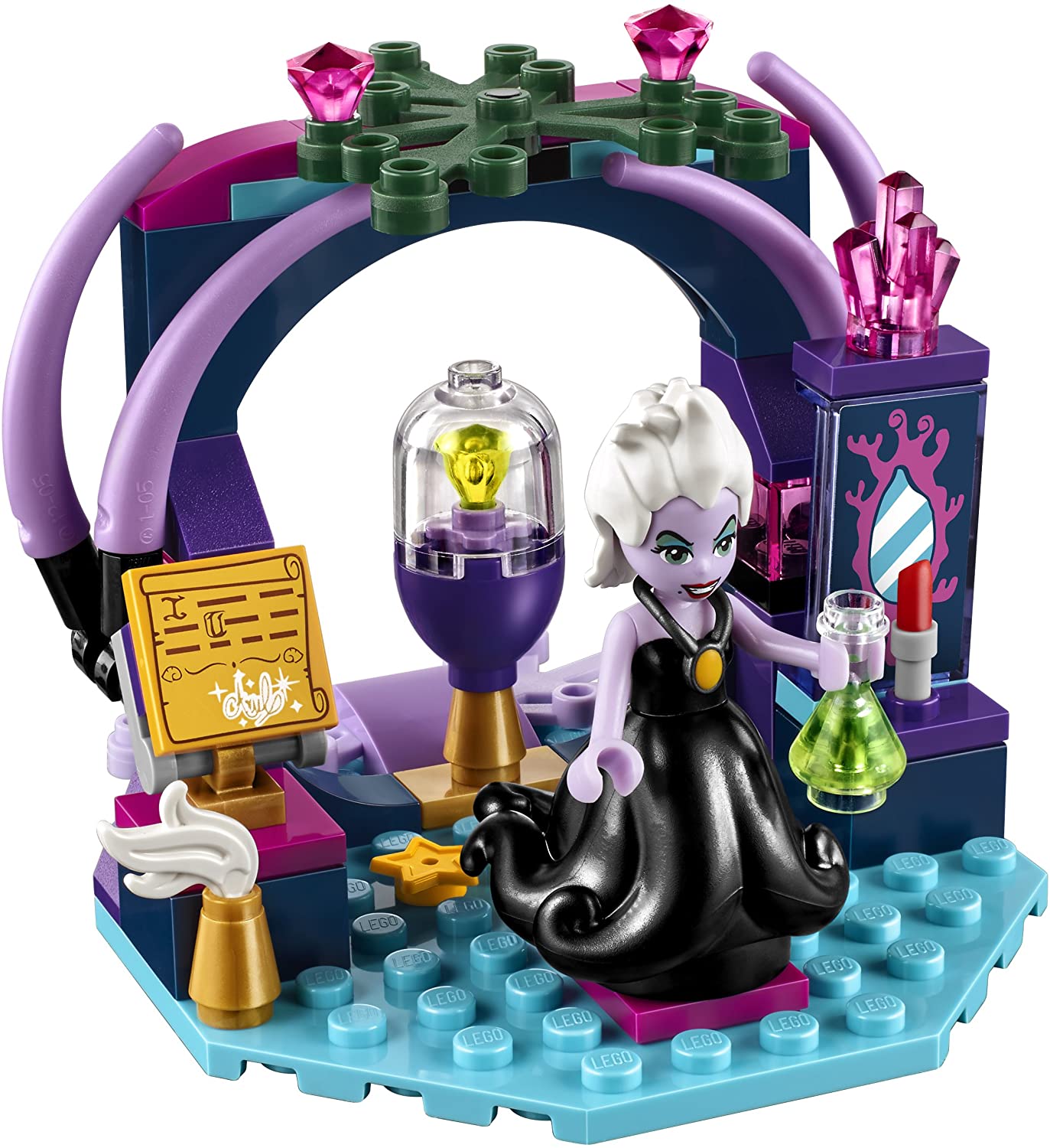 レゴ Lego 知育玩具 ディズニー アリエル 海の魔女アースラのおまじない Base Mag
