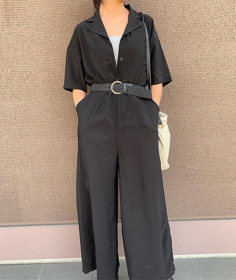 S/S NEW  ヴィンテージ感サテンコンビネゾン