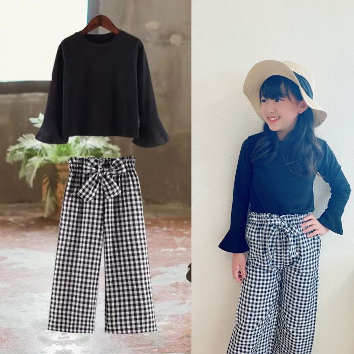 【10％ＯＦＦクーポン配布中】子供服 セットアップ　オシャレコーデ♡　女の子　大人っぽい