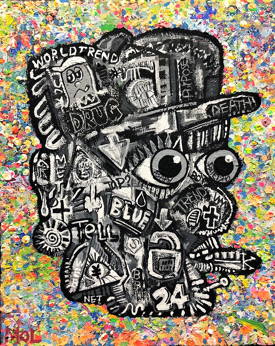 世界にひとつ 絵の制作依頼 アート発注 ストリートグラフィティアート オリジナル絵画 Base Mag 世界にひとつ 絵の制作依頼 アート発注 ストリートグラフィティアート オリジナル絵画 Base Mag