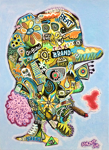 世界にひとつの絵 アイコンデザインを プロに頼む アートを所有する Base Mag