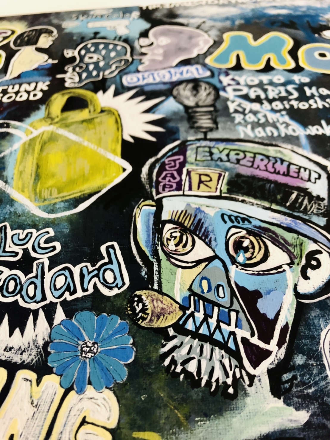 現代アート Aiのように一瞬で絵が上手くなれたら スクエアの画面にフラットなポップアートを添えて Mol Art Club