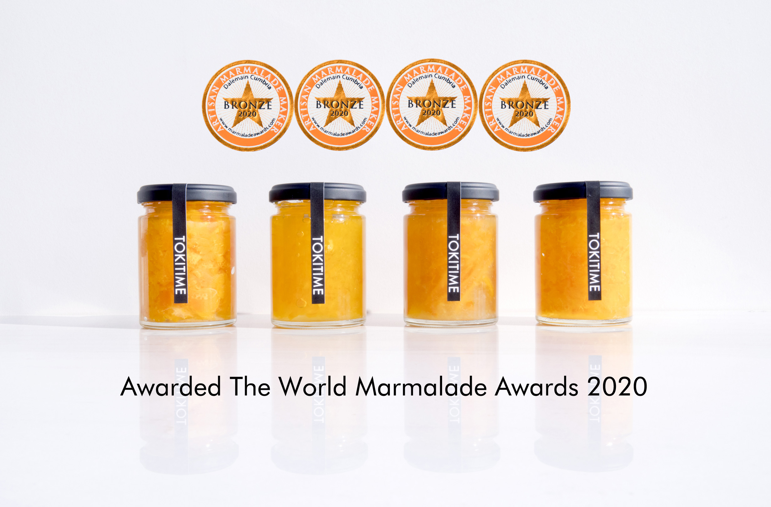 世界マーマレードアワード を受賞したマーマレードセットで「少し贅沢なTOKIを」お楽しみ下さい