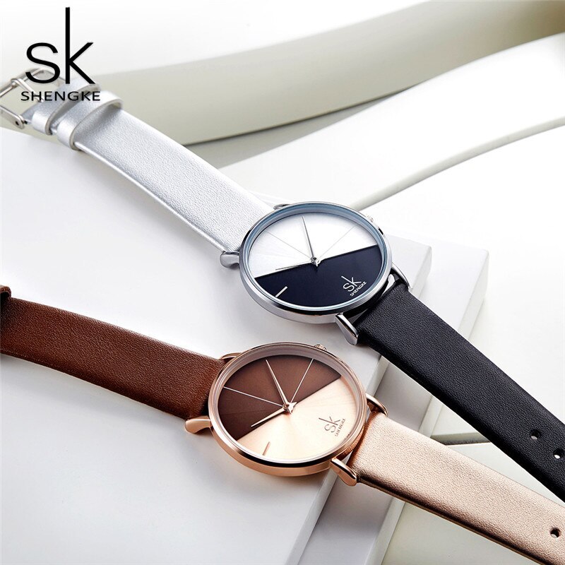 【レディース腕時計】ツートンカラー。シンプルかつスタイリッシュなデザインの腕時計【フォーマル】