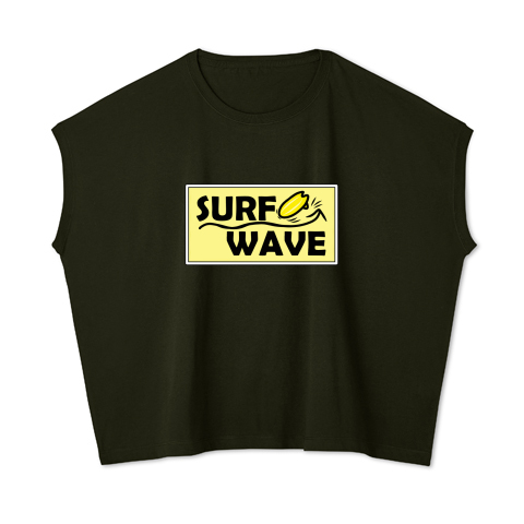 SURF WAVEスリーブレス ワイドTシャツ(TRUSS)