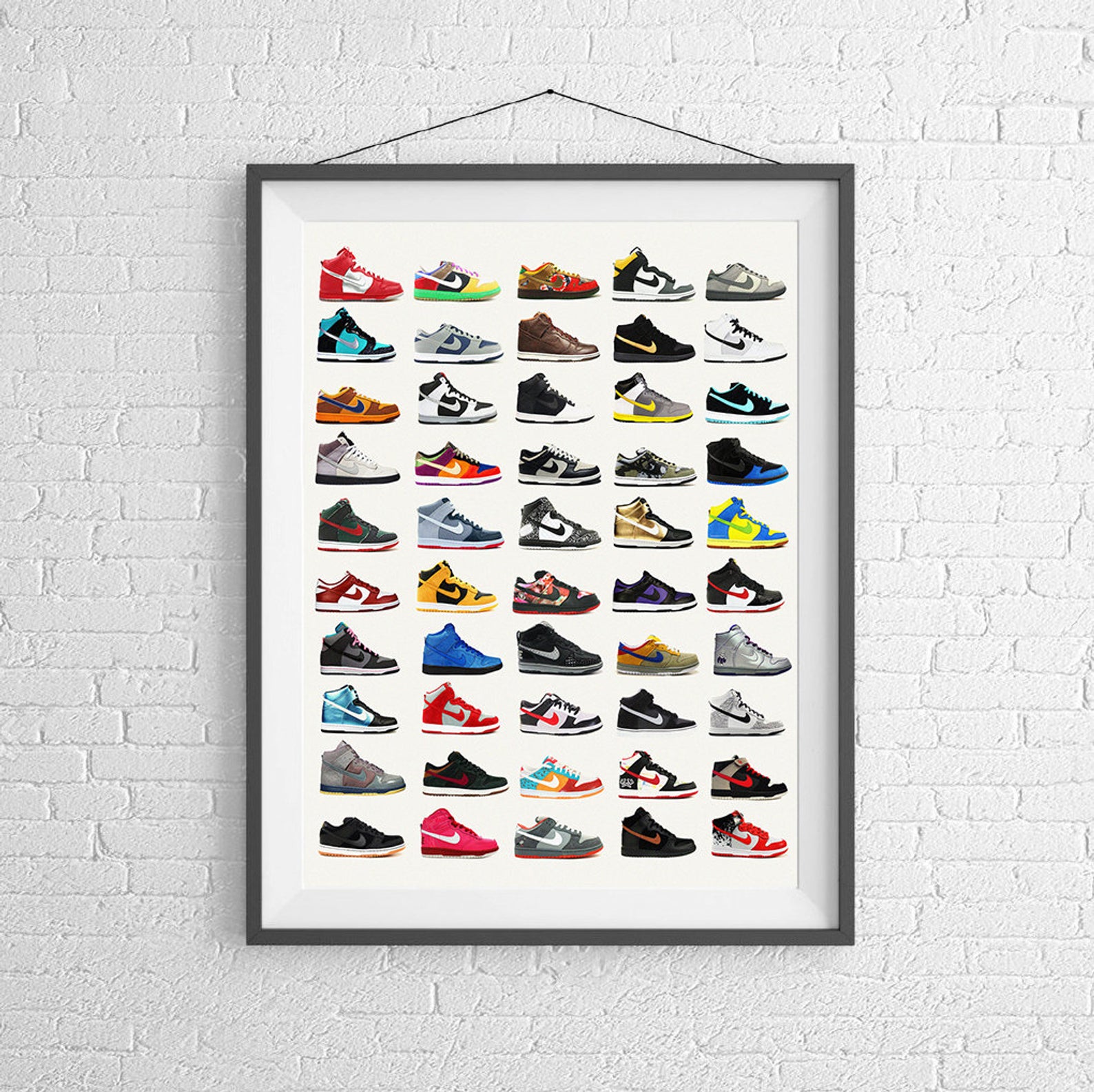 Sneaker Poster スニーカーポスター スニーカー好き必見のお洒落なインテリアアイテム Base Mag