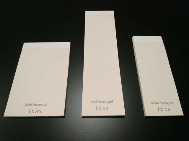 和紙のメモ帳 washi memo pad 新発売 base mag