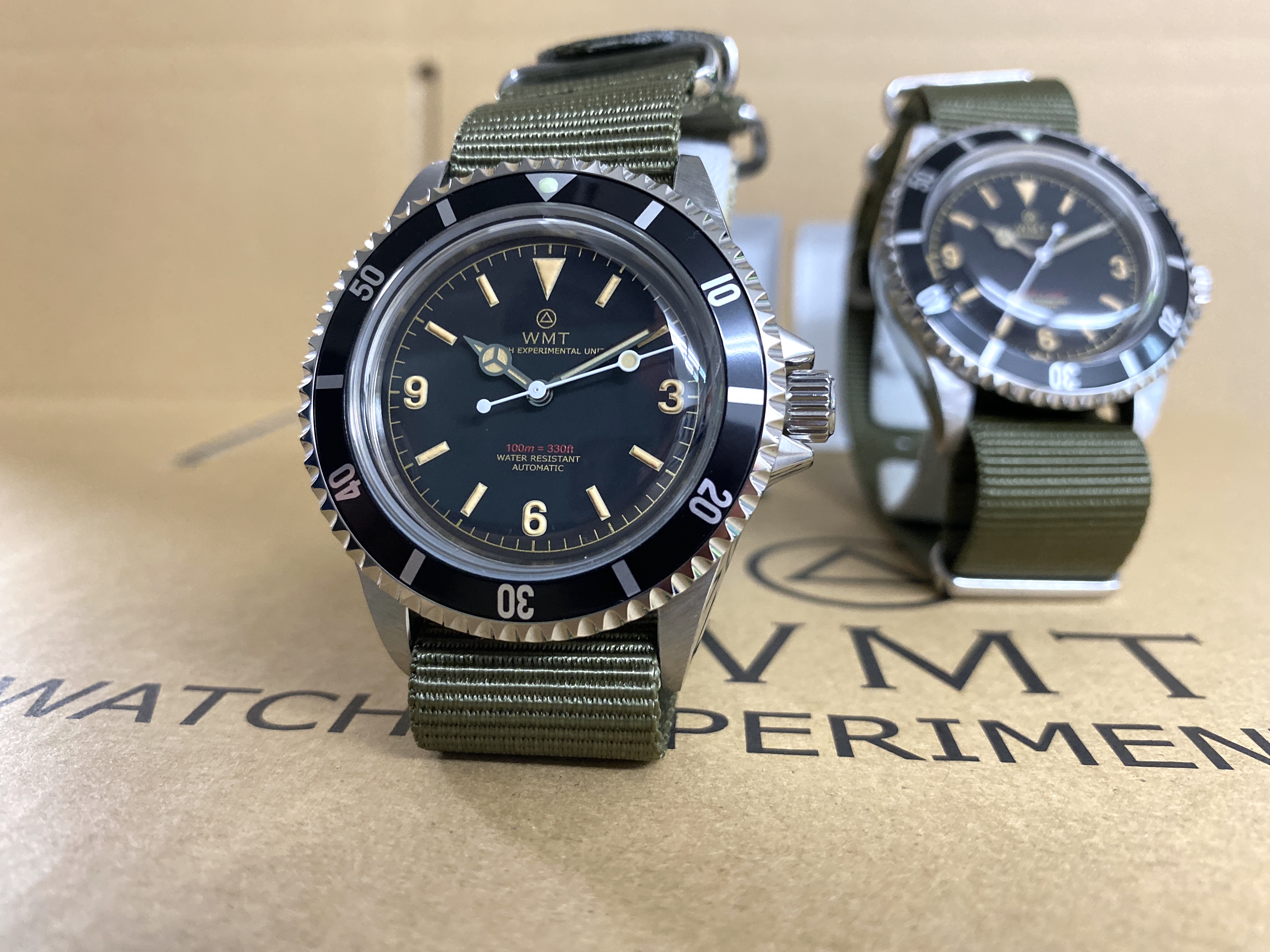 WMT MARINE ロイヤルマリン 軍サブ ミリタリー 腕時計(アナログ 
