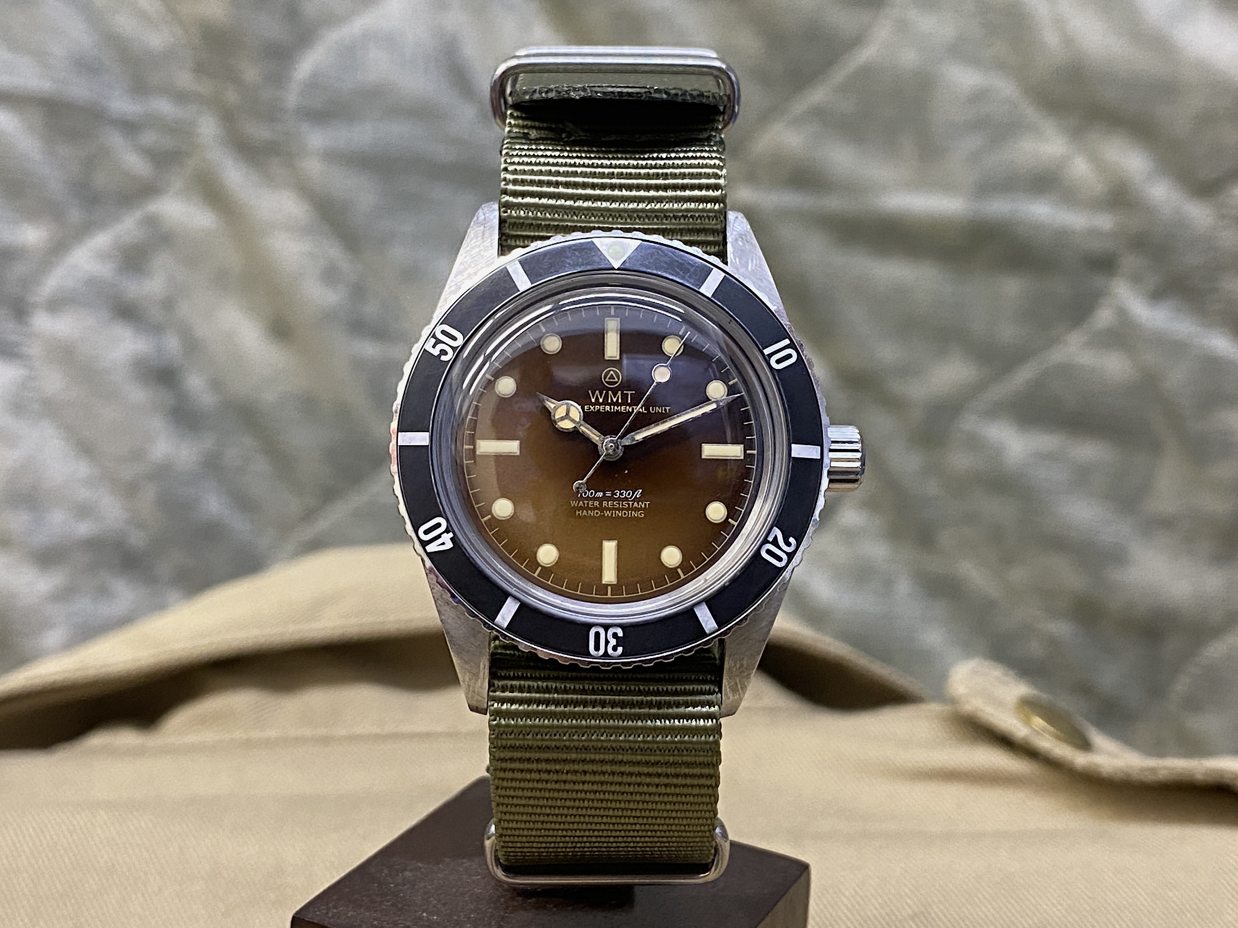 WMTWATCH付属品完備美品 WMT WATCH SEA DIVER  自動巻　腕時計
