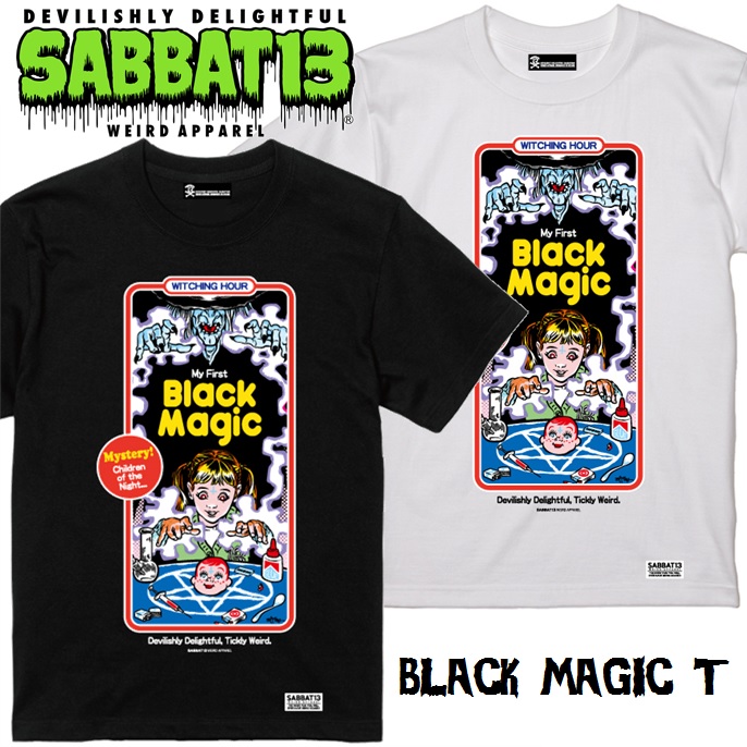 「SABBAT13 / サバトサーティーン」新作「BLACK MAGIC T」入荷！！