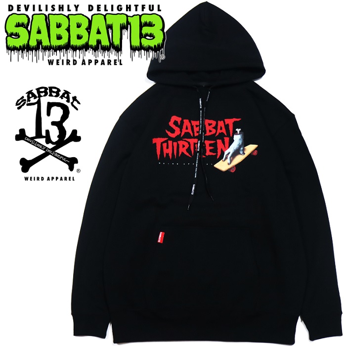 「SABBAT13 / サバトサーティーン」新作「SKATE HAND HOODIE」入荷！！