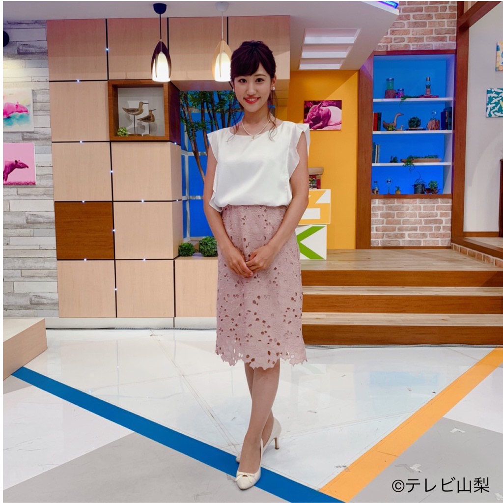 Utyテレビ山梨アナウンサーさんに衣装提供 Arisa Made In Japan