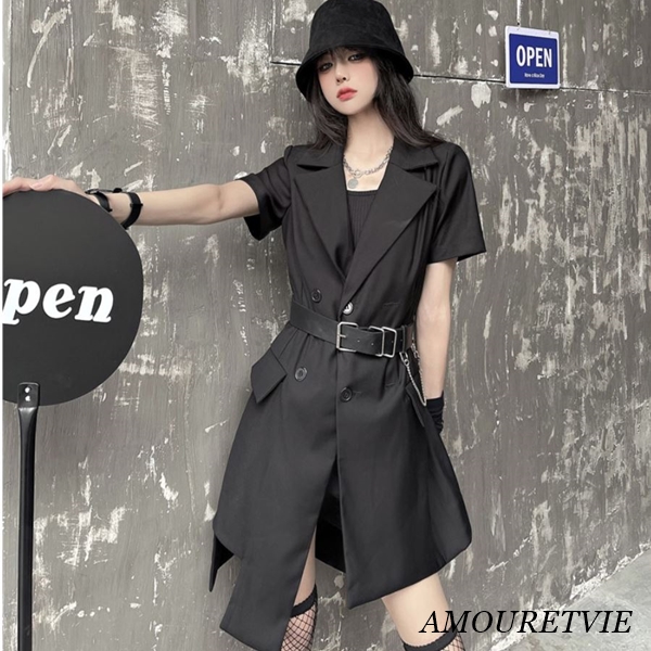 スタイリッシュな韓国系アウターが登場 ベルト付きのお得な一着 アパレルブランドショップamouretvie モレヴィ の商品紹介ブログです