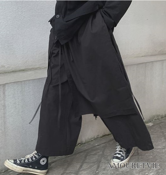 袴風なワイドレッグパンツ♪男らしさ感じる一着！！