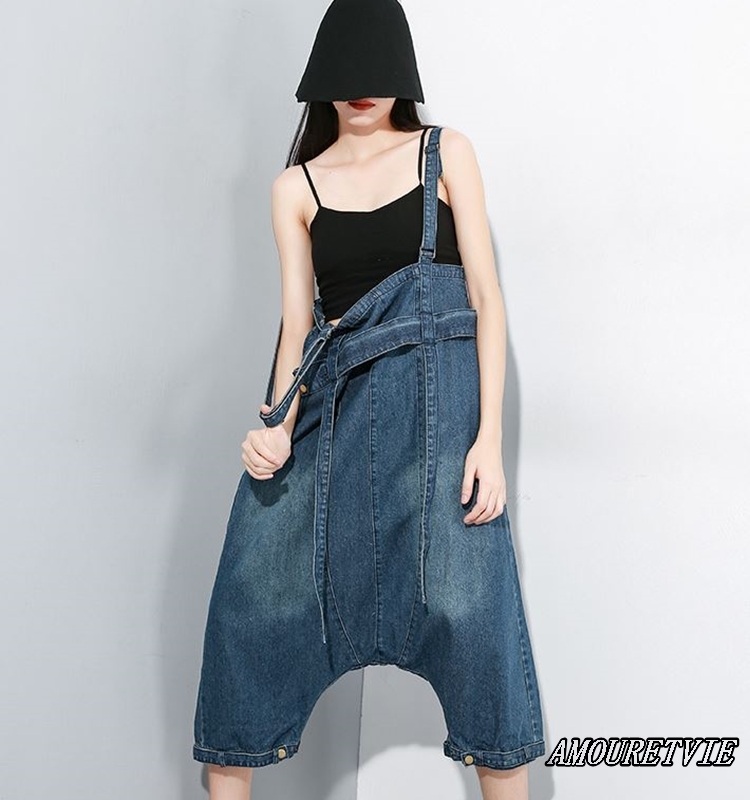 シンプルかつ上質なサロペット☆丈夫な作りで夏のレジャーやおでかけオシャレと大活躍♪