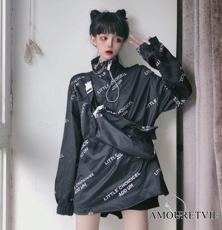 同じデザインの可愛いバッグ付きのお得な一着 可愛い韓国ファッション風アウターです Base Mag