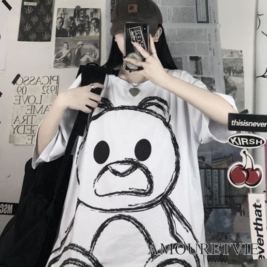 可愛い熊さんデザインがインパクト抜群♪ビッグサイズでアクティブに☆