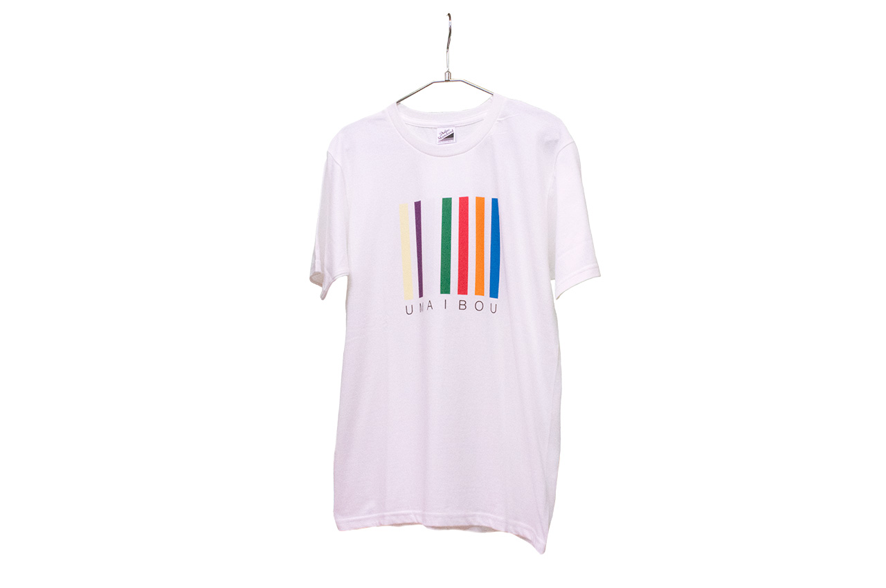 うまい棒デザイナーズTシャツ『虹』