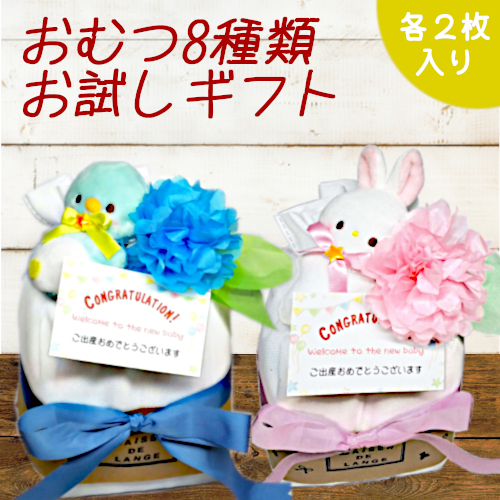 新商品！８種類のおむつが試せるお試しギフト
