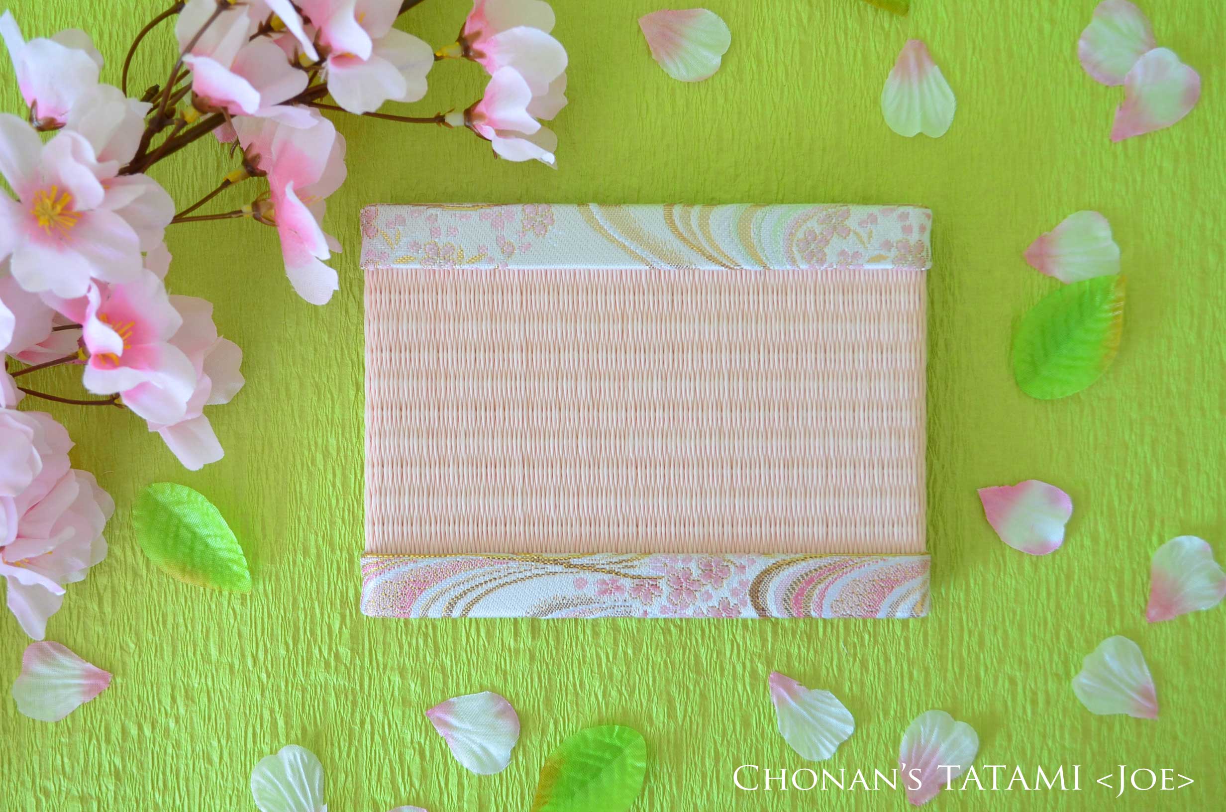 畳で桜を楽しもう！新作🌸桜のミニ畳🌸