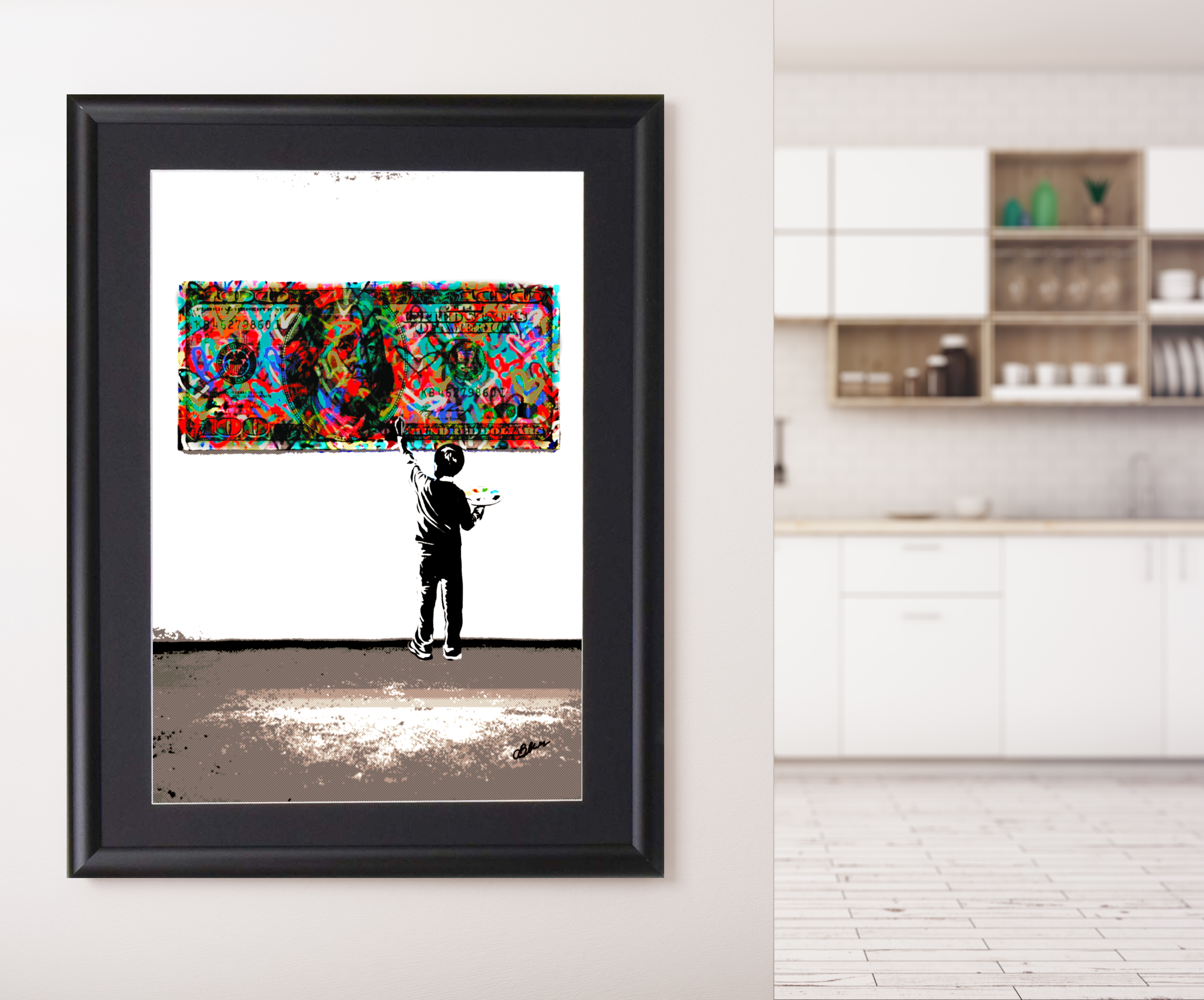 100ドル札に沢山のハートを描く子供の姿が なんとも微笑ましく キュンとする素敵なアート Base Mag 100ドル札に沢山のハートを描く子供の姿が なんとも微笑ましく キュンとする素敵なアート Base Mag