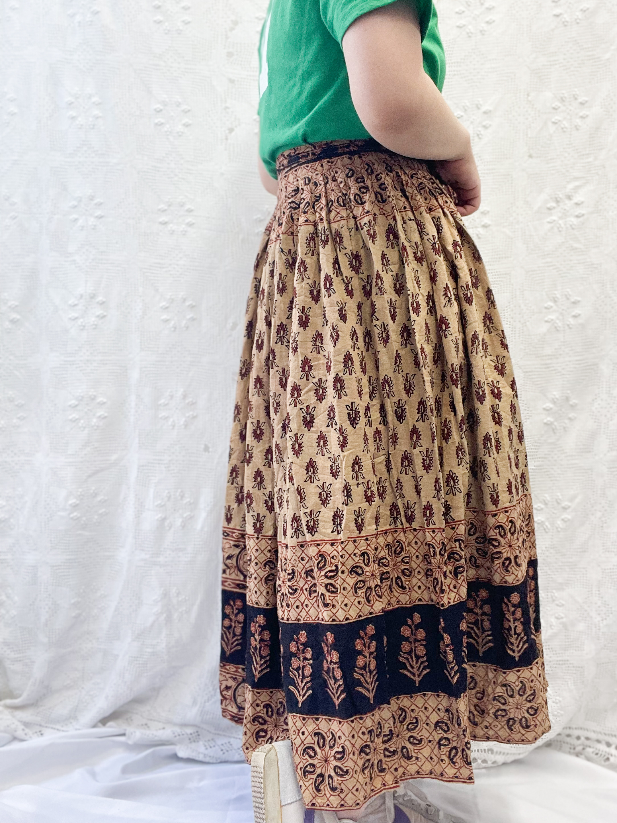 Vintage インド綿スカート