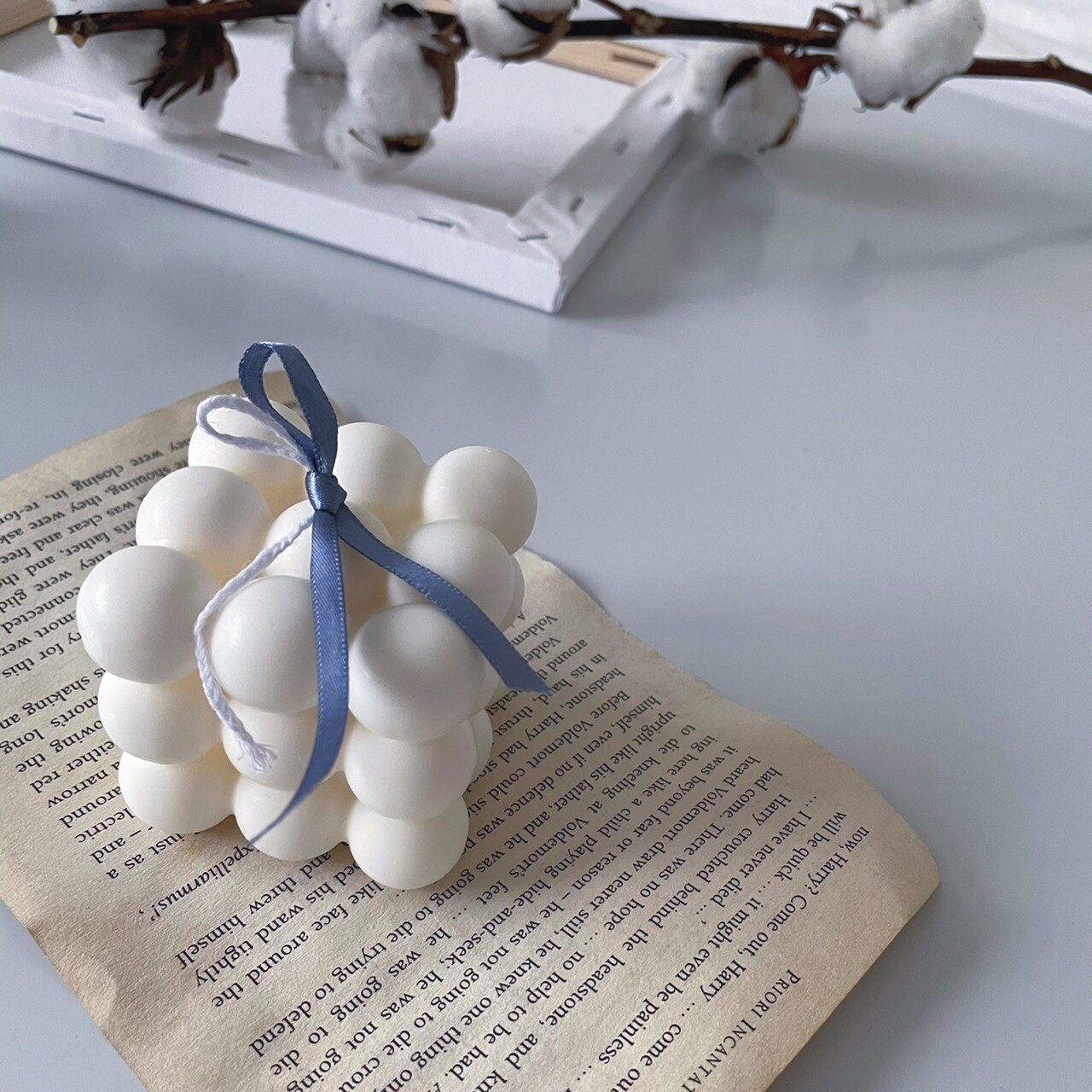 夜のリラックスタイムにソイキャンドルを Base Mag