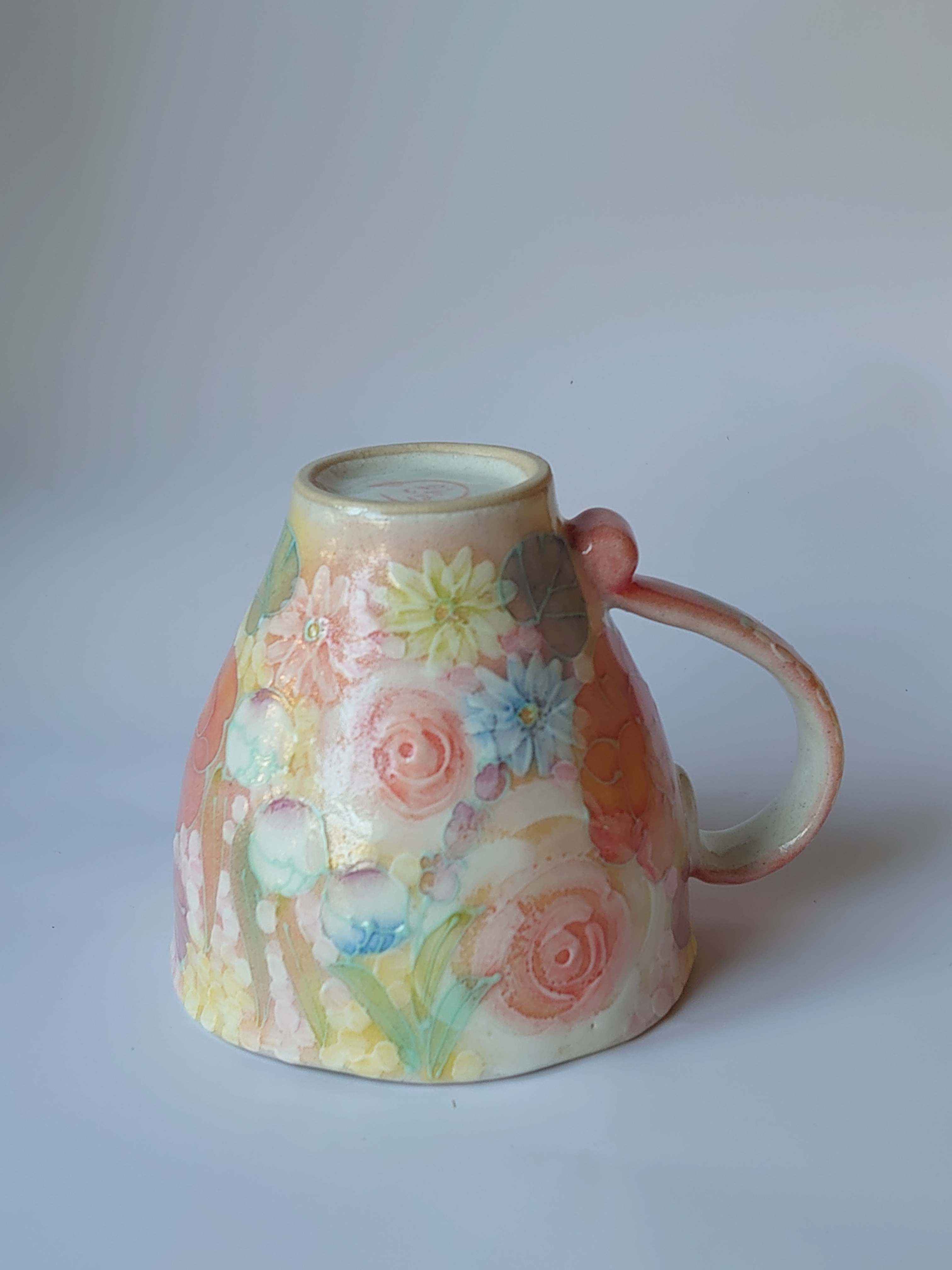 工房ゆずりは　平安雅花シリーズ　マグカップ　47040