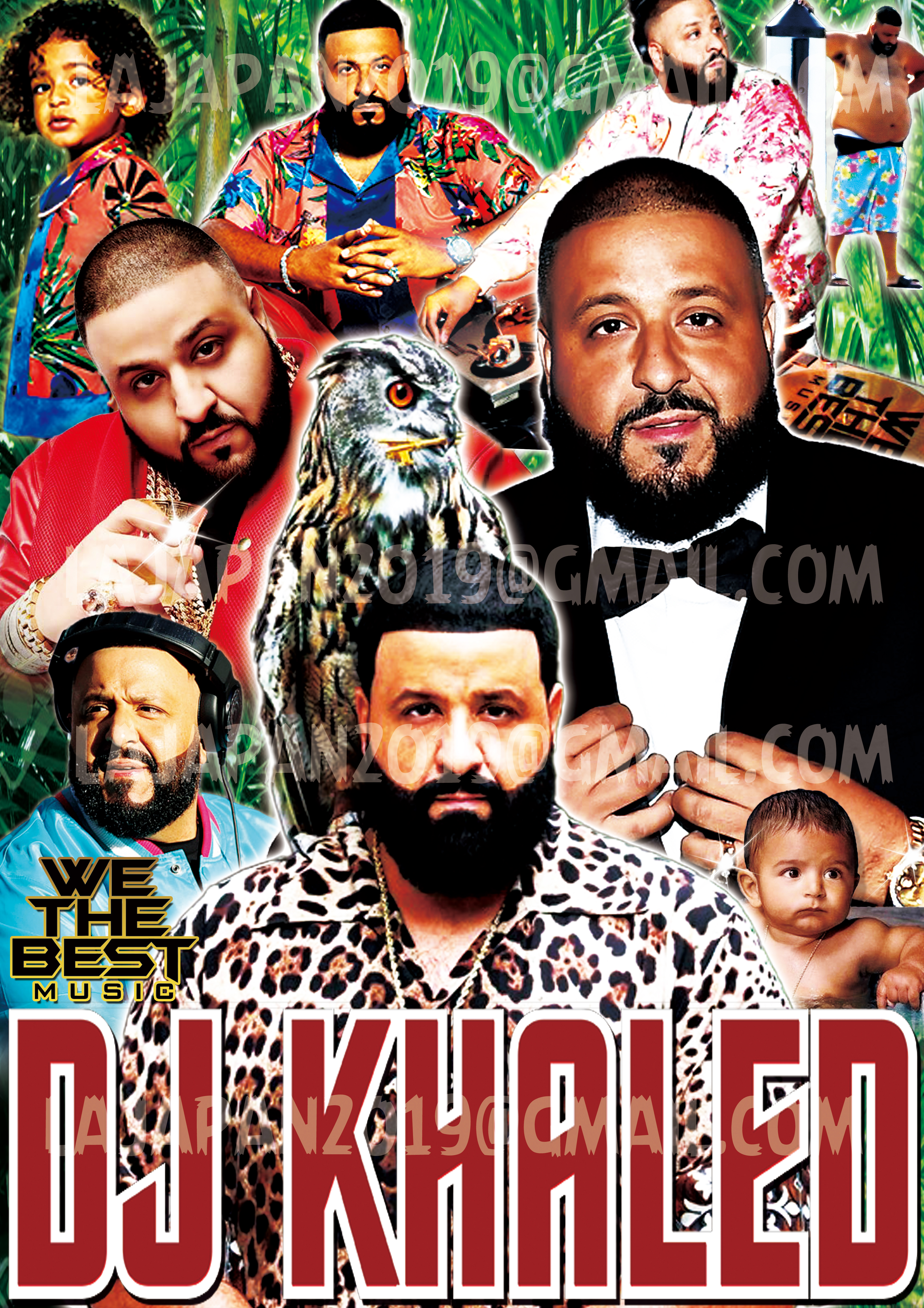 【新作です！】DJキャレド　DJKHALED RAPTシャツ☆WE THE BEST☆今一番熱い☆