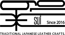 レザーウォレットブランド【 粋 SUI 】のロゴの秘密＆キークロシェット ”鍵”【SUI-2】