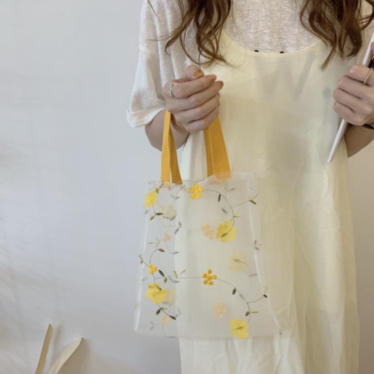 シースルーエコバッグに新作入荷のお知らせ♡【4color ¥990】