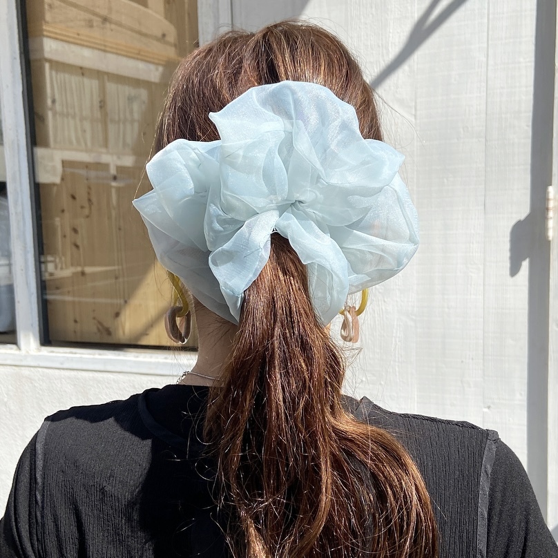 大人気のビッグシュシュ🎶 新色入荷のお知らせ◎ 【6color ¥550】