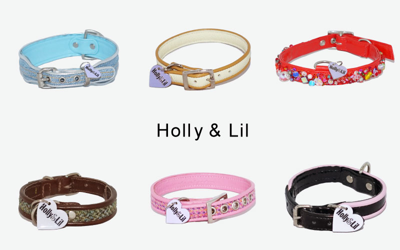 ロンドンで買い付けたハンドメイドの首輪&リード『Holly＆Lil』
