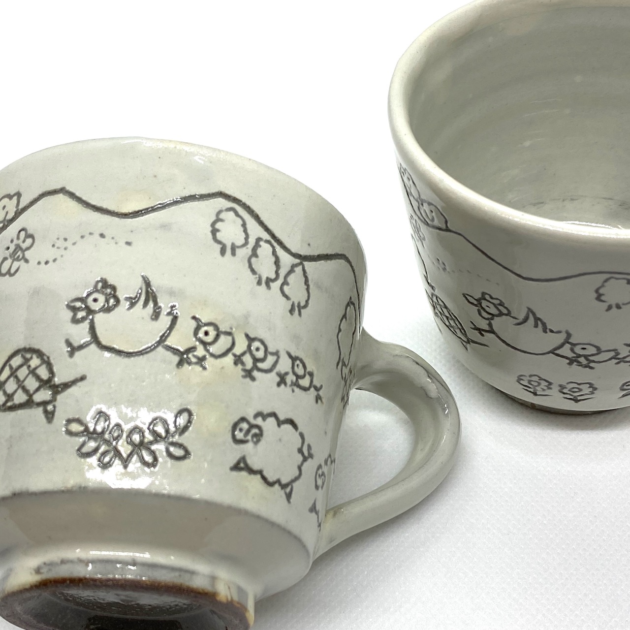 若い女性に人気の丹波焼：「省三窯」の女性陶工が創るお洒落なカップ