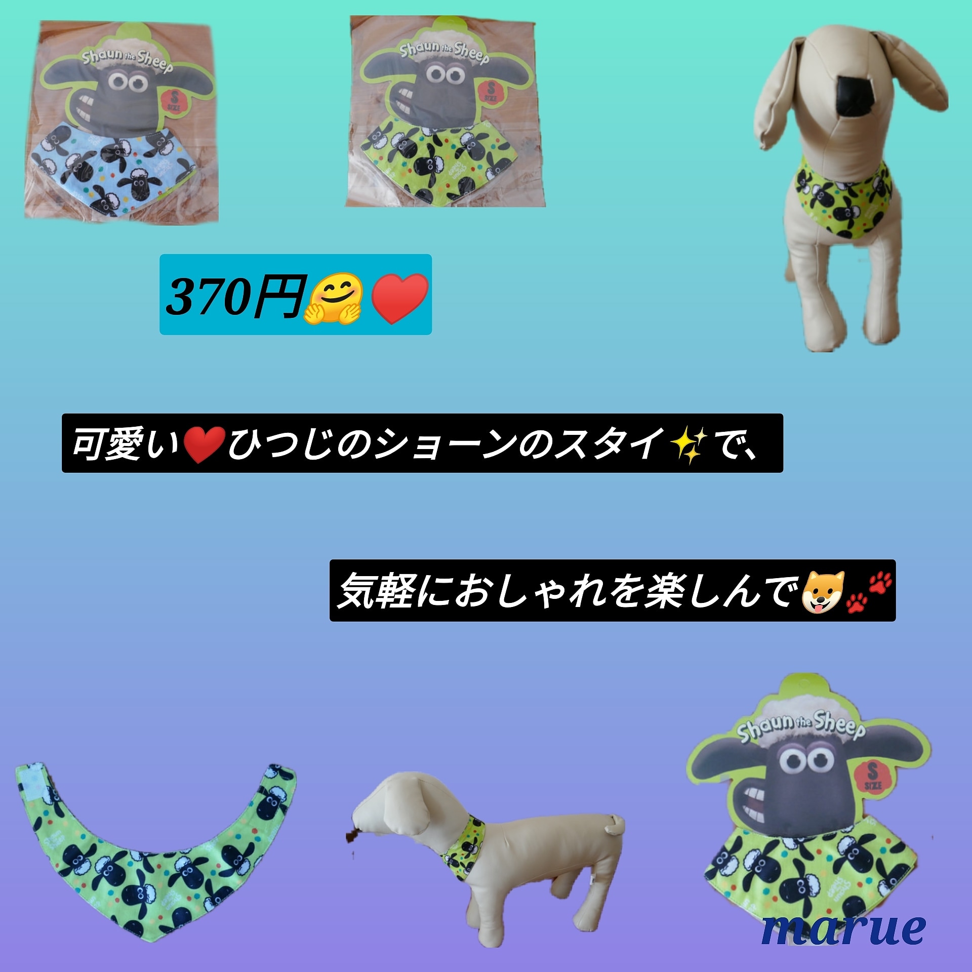 ワンポイントで愛犬もおしゃれに🤭❤️