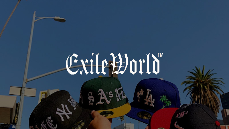 Exile World LA NEWERA custom cap