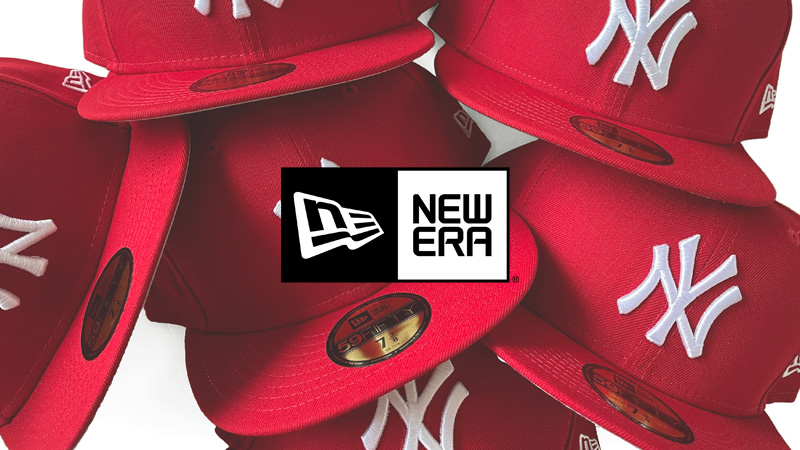 『"NEW ERA" 59FIFTY Fitted Scarlet Collection』