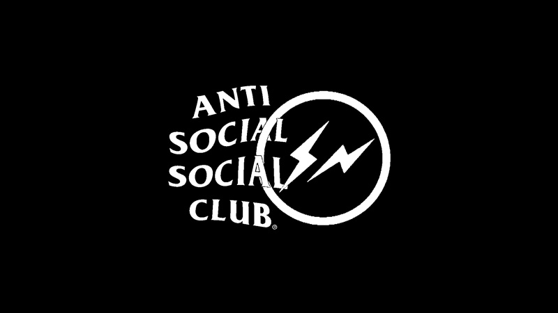 『"Fragment × Anti Social Social Club" Bolt Hoodie』
