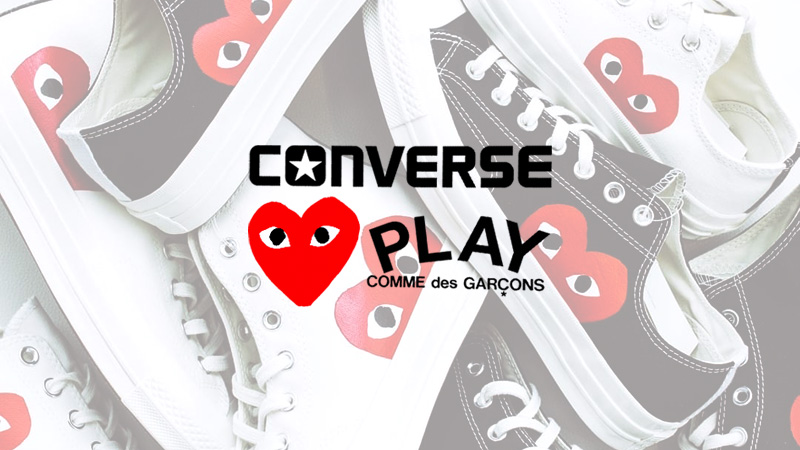 『"COMME des GARÇONS PLAY × CONVERSE" Chuck Taylor』