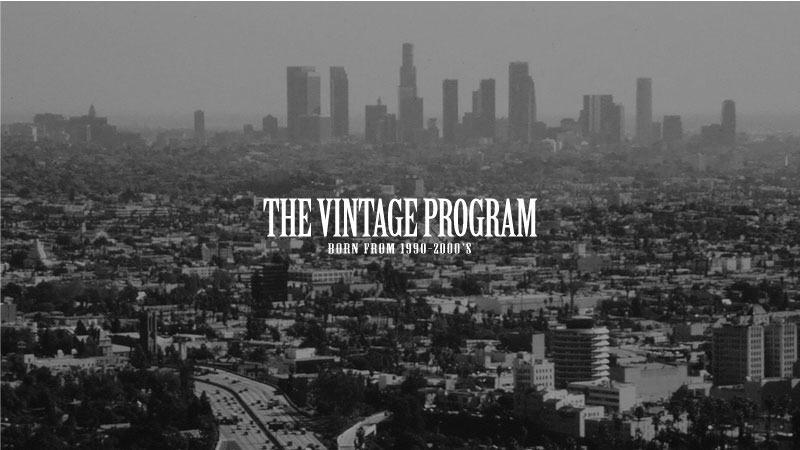 『"The Vintage Program"  1990-2000's Collection』