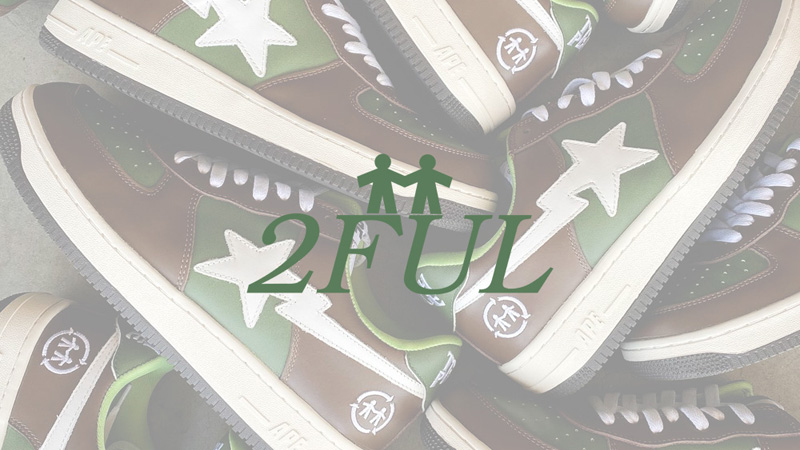 『"2FUL" Bapesta Custom Sneaker』