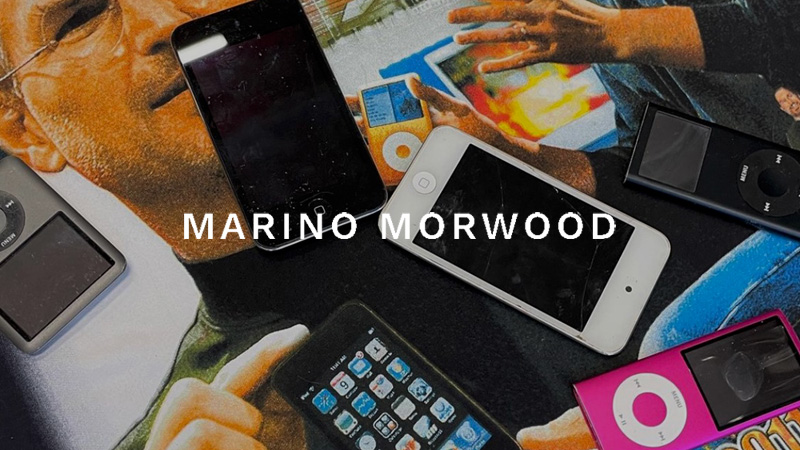 『"MARINO MORWOOD" Steve Jobs T-Shirt』
