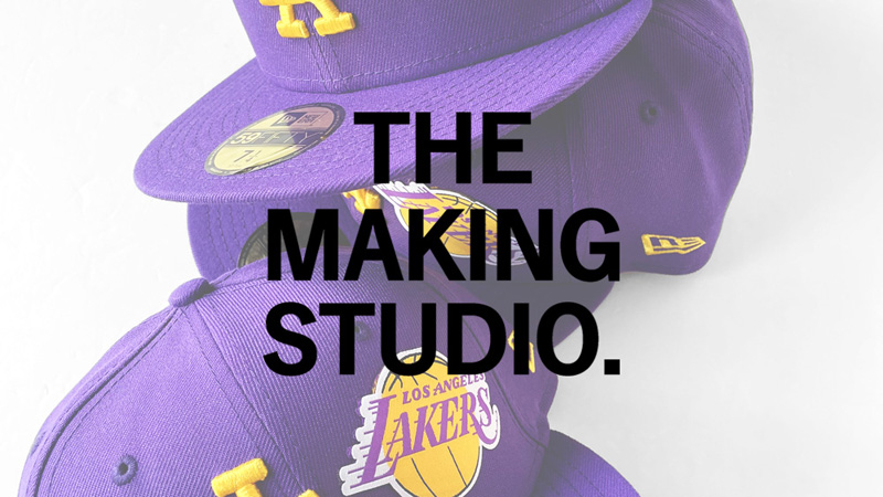 『"THE MAKING STUDIO." 1 of 1 Lakers Collection』
