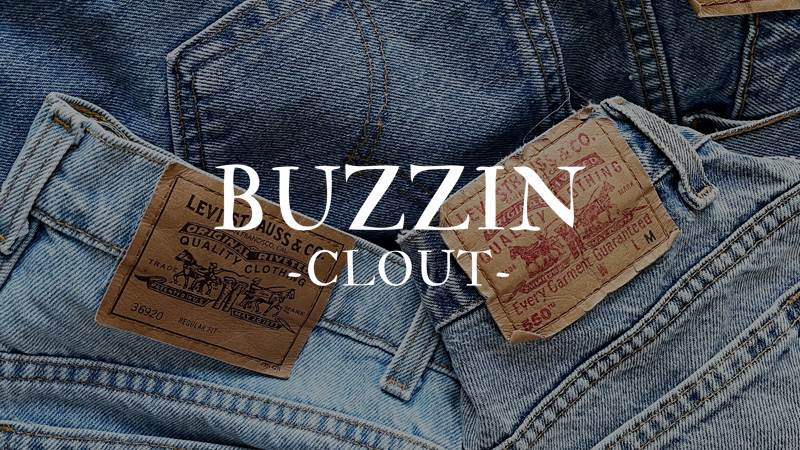 『"BUZZIN CLOUT" Levi's Art & Crafts Shorts.』