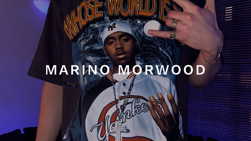 『"MARINO MORWOOD" Nas The World Is Yours T-Shirt』