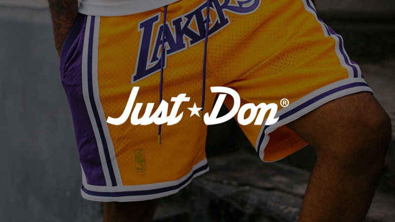 『"Just Don" Los Angeles Lakers Shorts』