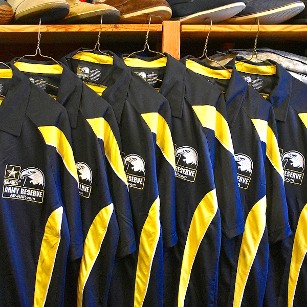 【US ARMY Reserve 米陸軍予備役部隊】 アメリカ軍リザーブ半袖ポロシャツ入荷～