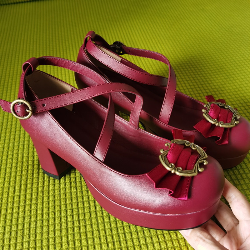 ロリータシューズレディースパンプス