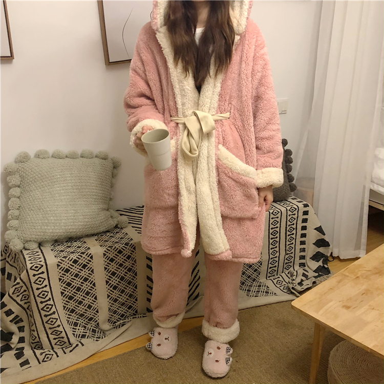 ウサギミミ部屋着冬